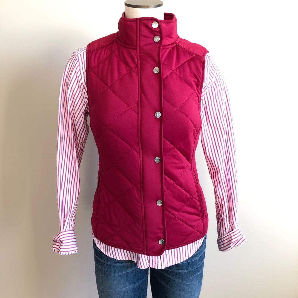 Ralph Lauren Cranberry Vest - Picture 3 of 13